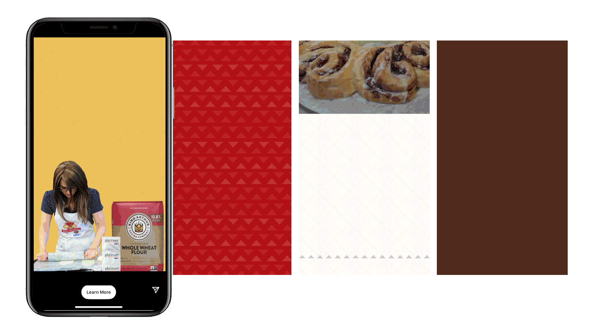 National Festival of Breads animated phone ads